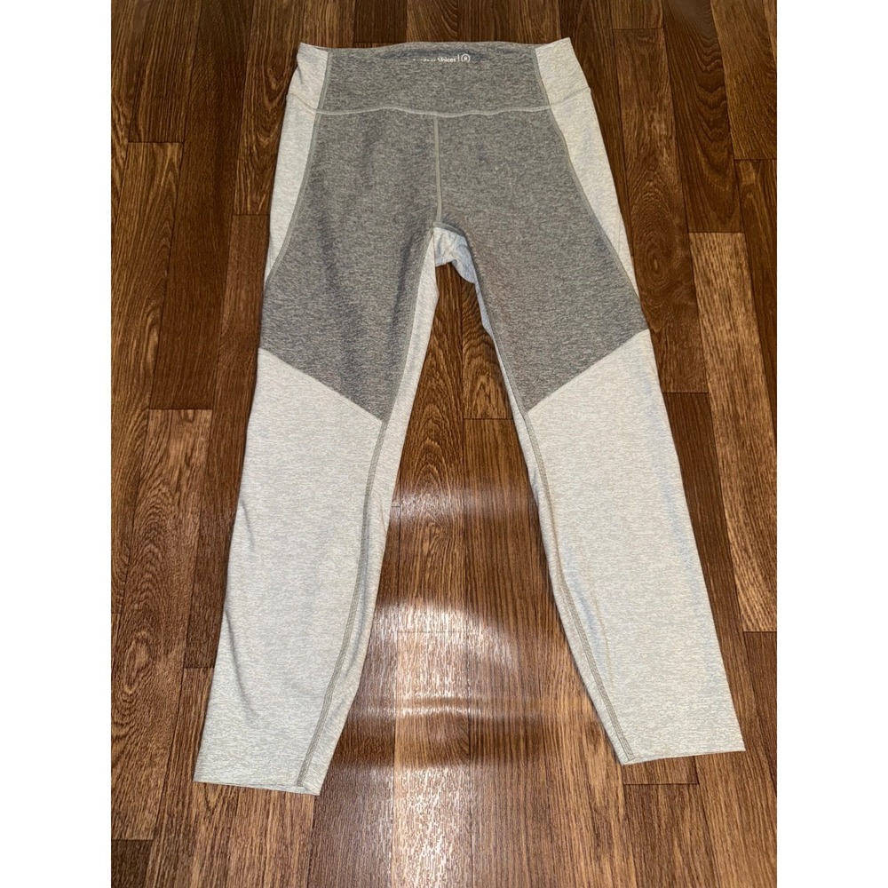 Outdoor Voices‎ Grey Colorblock Springs 7/8 High Rise Leggings Womens Medium